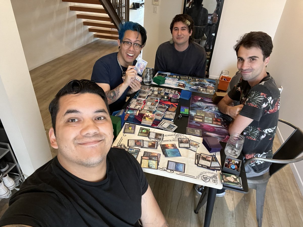 Took the Eldrazi precon at for a game day with friends and it’s absolutely nuts. I only added more small Eldrazis :) Spewed out a ton of spaghetti monsters and @auspeon @codyvivas and Rob don’t even hate me yet 🤙🤙