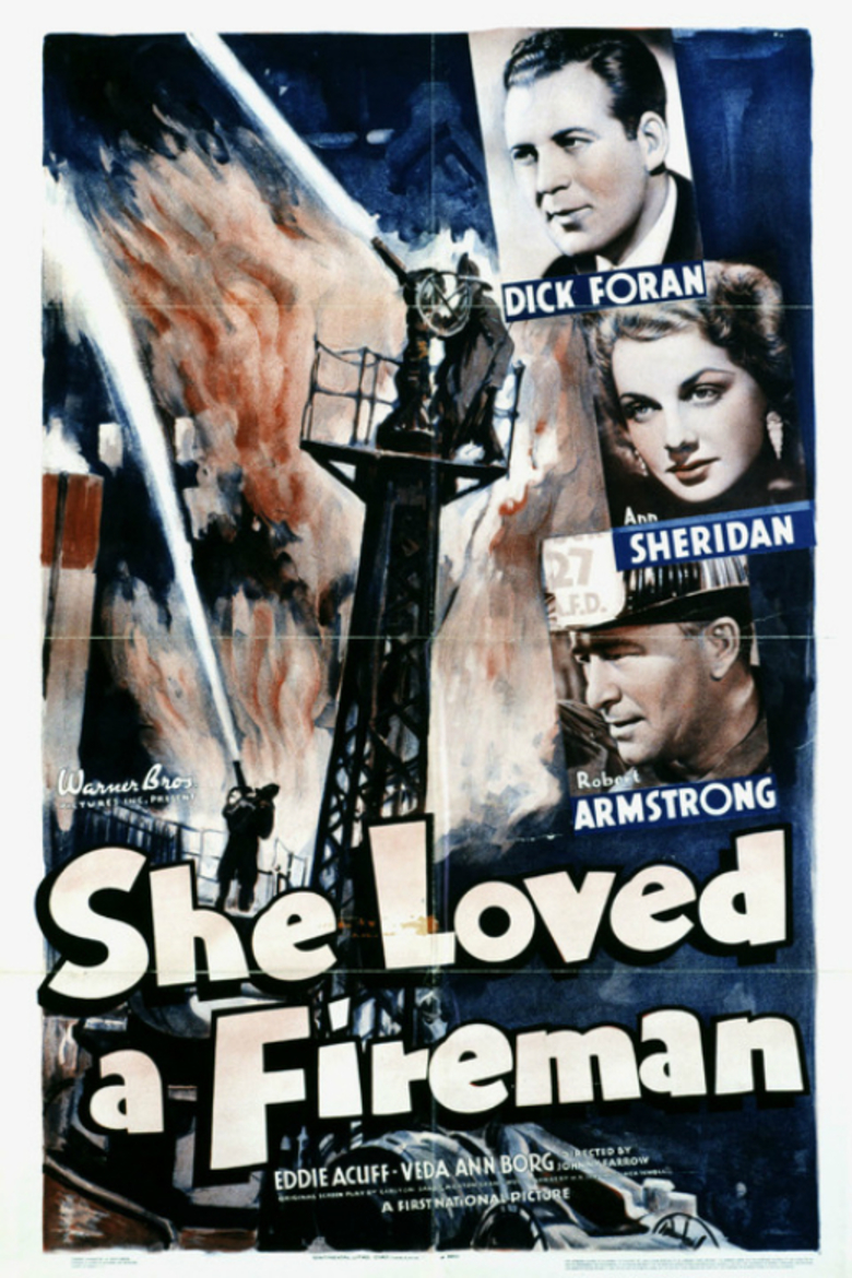TCMComingUp's tweet photo. #ComingUpOnTCM
SHE LOVED A FIREMAN (1937) #DickForan #AnnSheridan #RobertArmstrong
Dir.: #JohnFarrow 7:45 AM PT
A ne'er-do-well learns the hard way that there's more to firefighting than lying around the station house.
57m | Drama | TV-G
#TCM #SaveTCM https://t.co/KWLYzGlA8z
