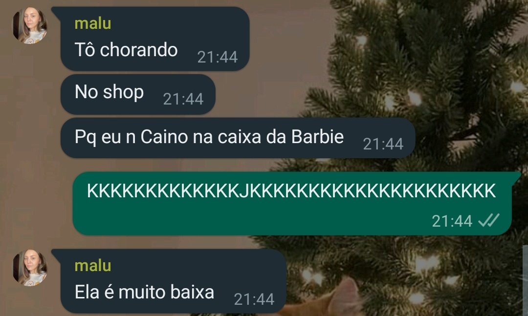 minha irmã KKKKKKKK