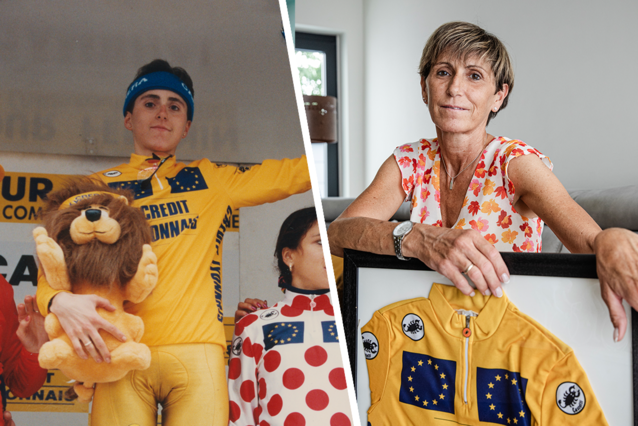 Heidi Van De Vijver won precies dertig jaar geleden de Tour en herstelt van kanker: “Ik ben die ene op honderd die deze ziekte waarschijnlijk overleeft” dlvr.it/Ssb6Sy