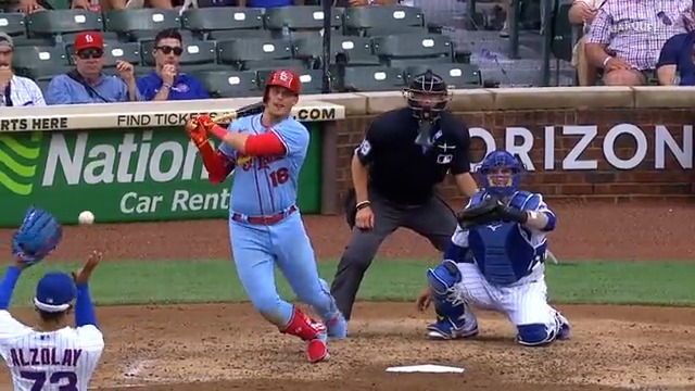 RT @Cubs: Talk about a bang-bang play!
@adbert29 https://t.co/tSPbwl4aMo