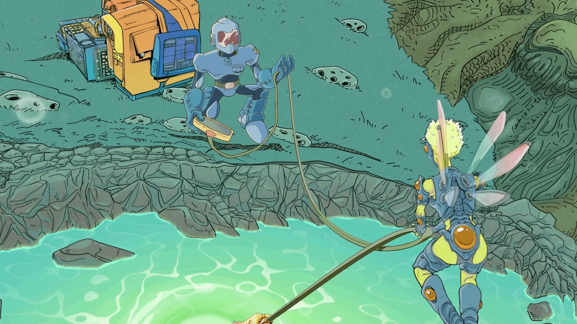 Swimpedia on Twitter "Toonami on the Green Recap FLCL Grunge