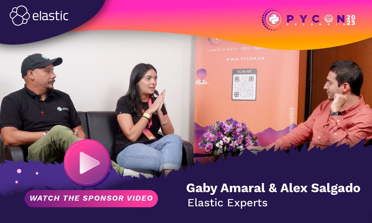 pyconcolombia's tweet image. Gaby Amaral and Alex Salgado, experts at Elastic talked with us about their experience during PyCon Colombia, among other interesting topics

Watch and share!

youtu.be/nBa8MbzAPfU

#PyConColombia2023 #Elastic #Community #Evento #Pycon #interview #python