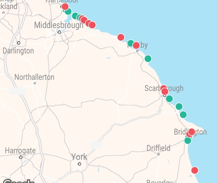 The East Coast beaches are over 50% closed.
From the Tees to the Humber, 11 out of 21 of our  beaches are polluted today.
We deserve better
@A_James_Esq 
@Feargal_Sharkey 
@HugoSAS 
@sascampaigns 
#endsewagepollution