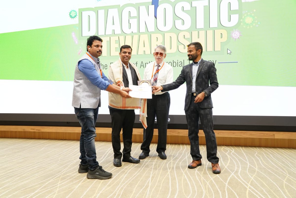 Rahul24965931's tweet photo. "Thrilled and honored to have been a part of the Diagnostic Stewardship Workshop! 🎉🌟It was a fantastic event that brought together brilliant minds and fostered meaningful discussions. Kudos to the organizing committee for their hard work and dedication! #DiagnosticStewardship https://t.co/uBFEvHBBVi