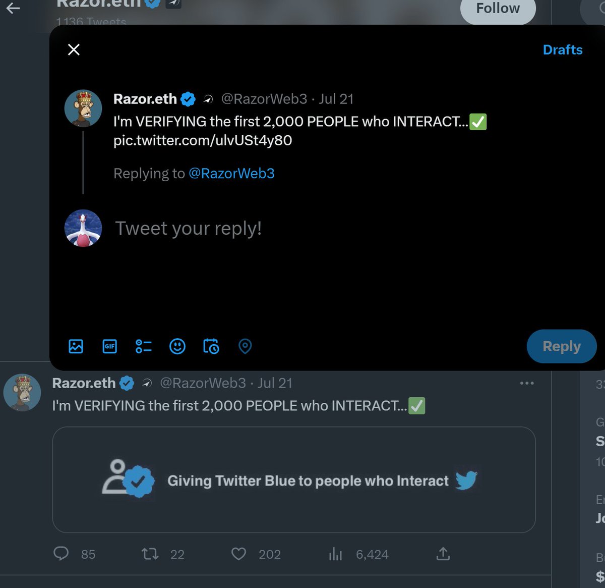 Xieon.eth tweet media