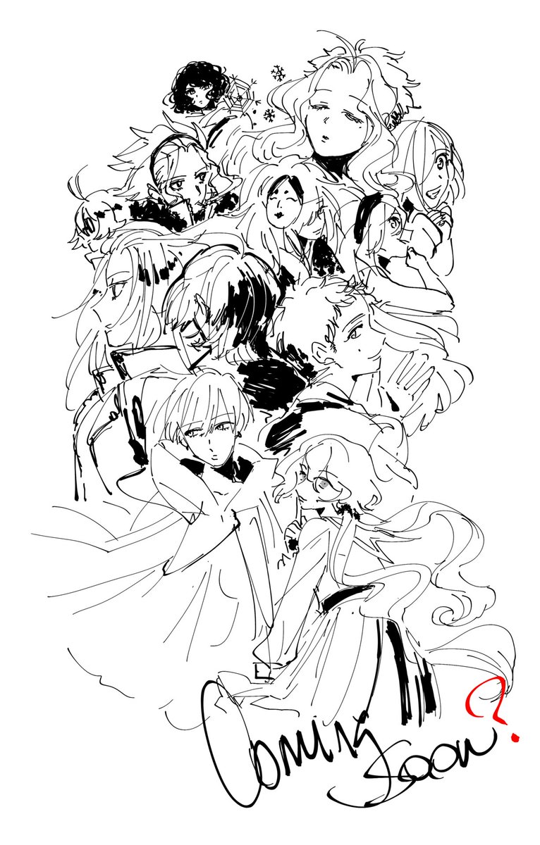 Old sketches and Female OCs. 