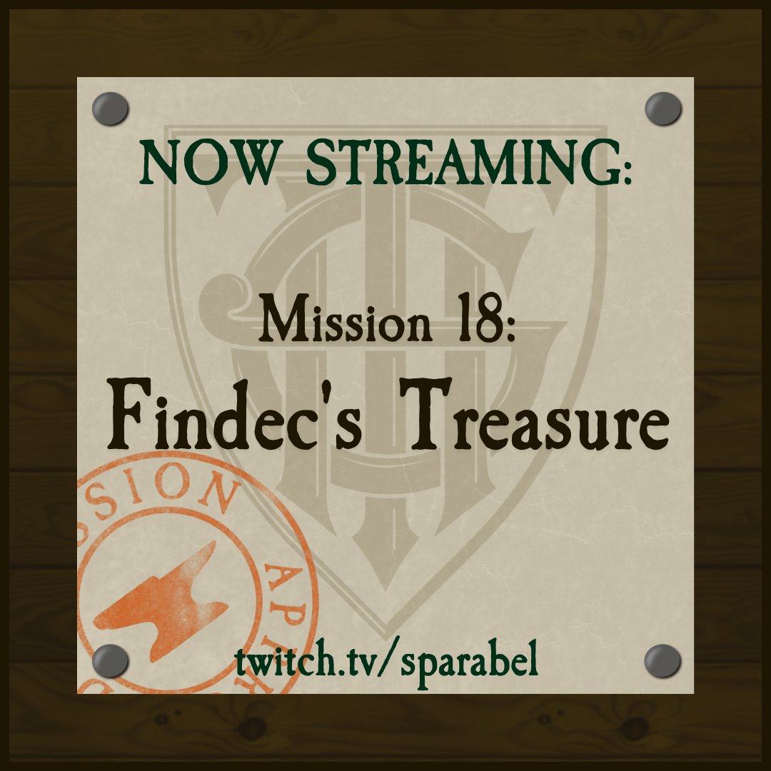And we’re live! Come catch us over on #Twitch at twitch.tv/sparabel to see if this most #GallantHorde can unravel the satyr’s cave puzzle,  and escape without inadvertently giving something away to the fey!

#Pathfinder2e #TTRPG #ActualPlay