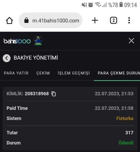 @Jokerbetegit Teşekkürler  @Bahis1000 hızlı çekim bahis11147