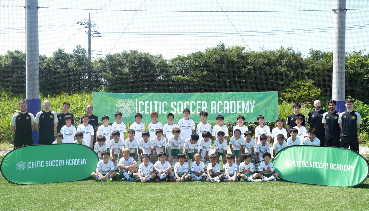 CelticFCJPN's tweet photo. 東京での3日間のキャンプを締めくくるにふさわしい素晴らしい日でした！参加してくれた選手たちの熱意と能力は、本当に驚くばかりでした 😍

次回の目的地、石川県でのキャンプを楽しみにしています！💚

#CelticSoccerAcademy #GoalAppJapan https://t.co/3AvJcvbIDJ