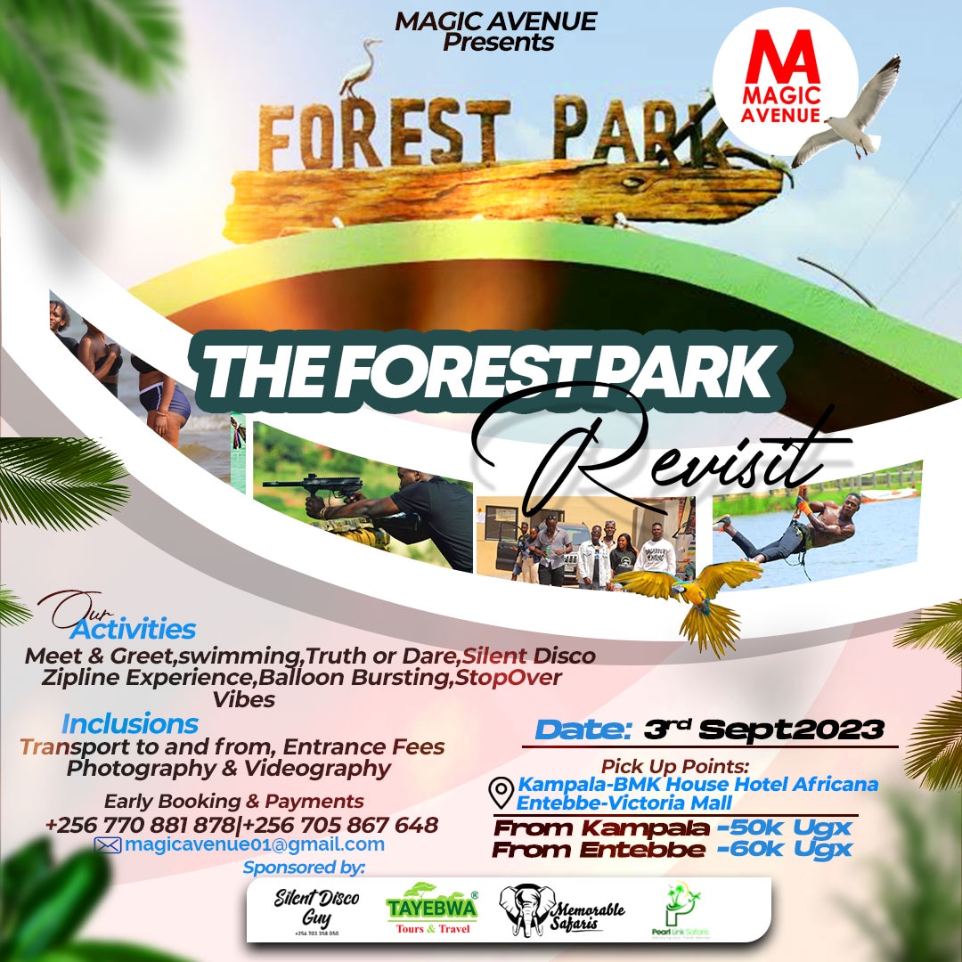 DesertmagicC's tweet photo. #SDGProductions #MagicAvenue #SilentDiscoGuy #SilentDisco #DomesticTourism #BeachTimes
3rd September, The forest Park Revisit 50K per person https://t.co/T9EifXiYMy