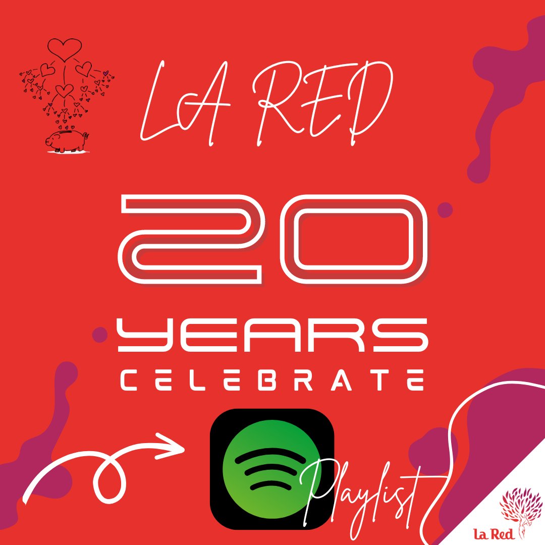 Bij La Red zijn we benieuwd: wat is jouw mooiste of meest bijzondere nummer van de afgelopen 20 jaar? 🎵 Wij maken er een playlist van op Spotify, die we uiteraard met je gaan delen. Laat het ons hier weten!