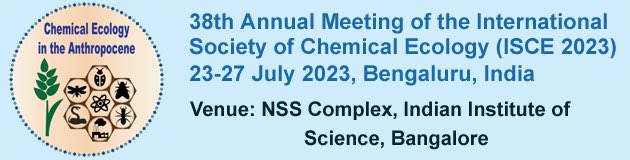 Todays the day! The start of our annual International Chemical Ecology meeting! We can’t wait to see you all tonight at the Welcome Reception! Don’t forget to let us follow along on your journey by tagging us @ChemEcol_org or using #chemicalecology and/or #ISCE2023 !