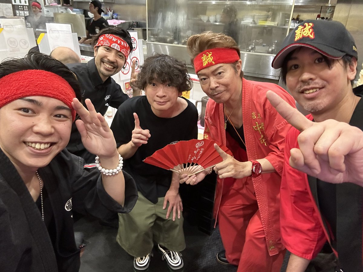 蒙古タンメン中本 渋谷店14周年祭㊗️🎊 社長に、そして久しぶりに