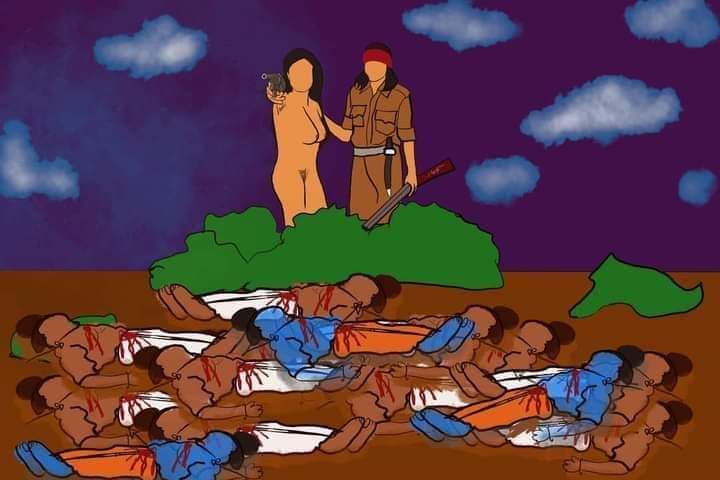 Her name is Phoolan Devi !

#ManipurVoilence #manipurwomen