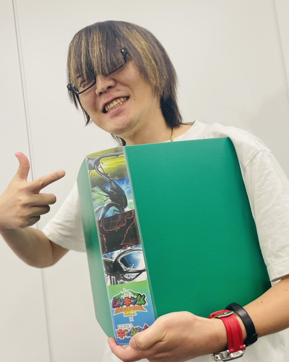 ムシキングジムプレゼント】賞品のひとつである、キングジム特製