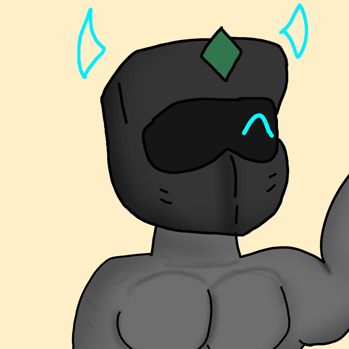 BlueDragonCute's tweet photo. @darkpolari Fan art to you😊 https://t.co/9hscLBHs32