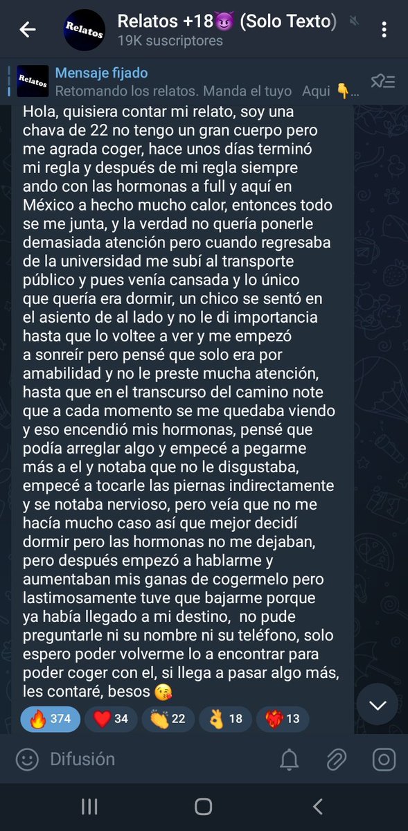 PlacerParaTodos's tweet photo. Siganme en mi canal de Relatos 

Únete en este enlace
https://t.co/WNKEajy3a4

RT para que más personas se unan https://t.co/LXFWVoT4wr