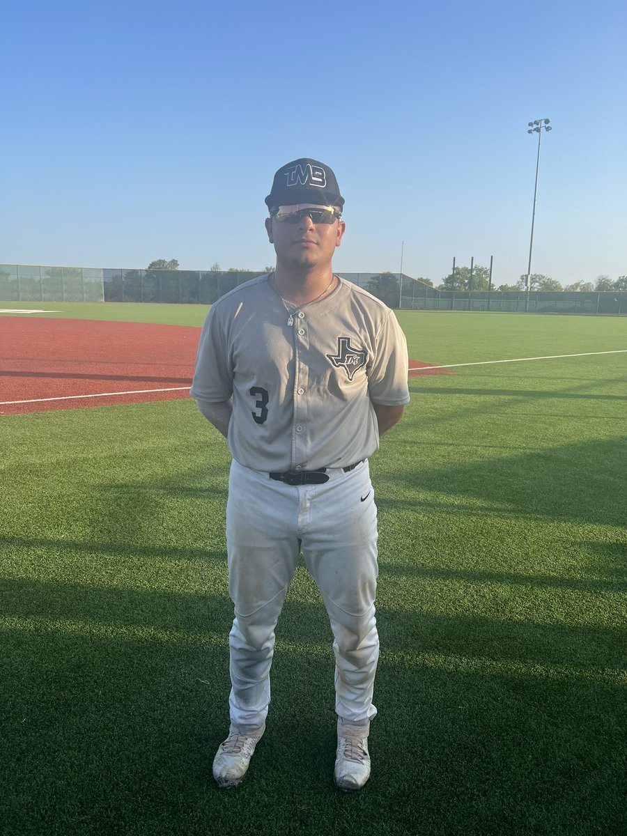 Game 5 at Marion HS 
TX Made Baseball runs away with this one over Northside Talons. 
Our PoG is Eddy Beza (Sabinal HS)

Beza - 2-2 3B 3 RBIs 2 RS
<a href="/TxMadeBaseball/">Texas Made Baseball</a> <a href="/Turn2Tournamnts/">TurnTwoTournaments</a>