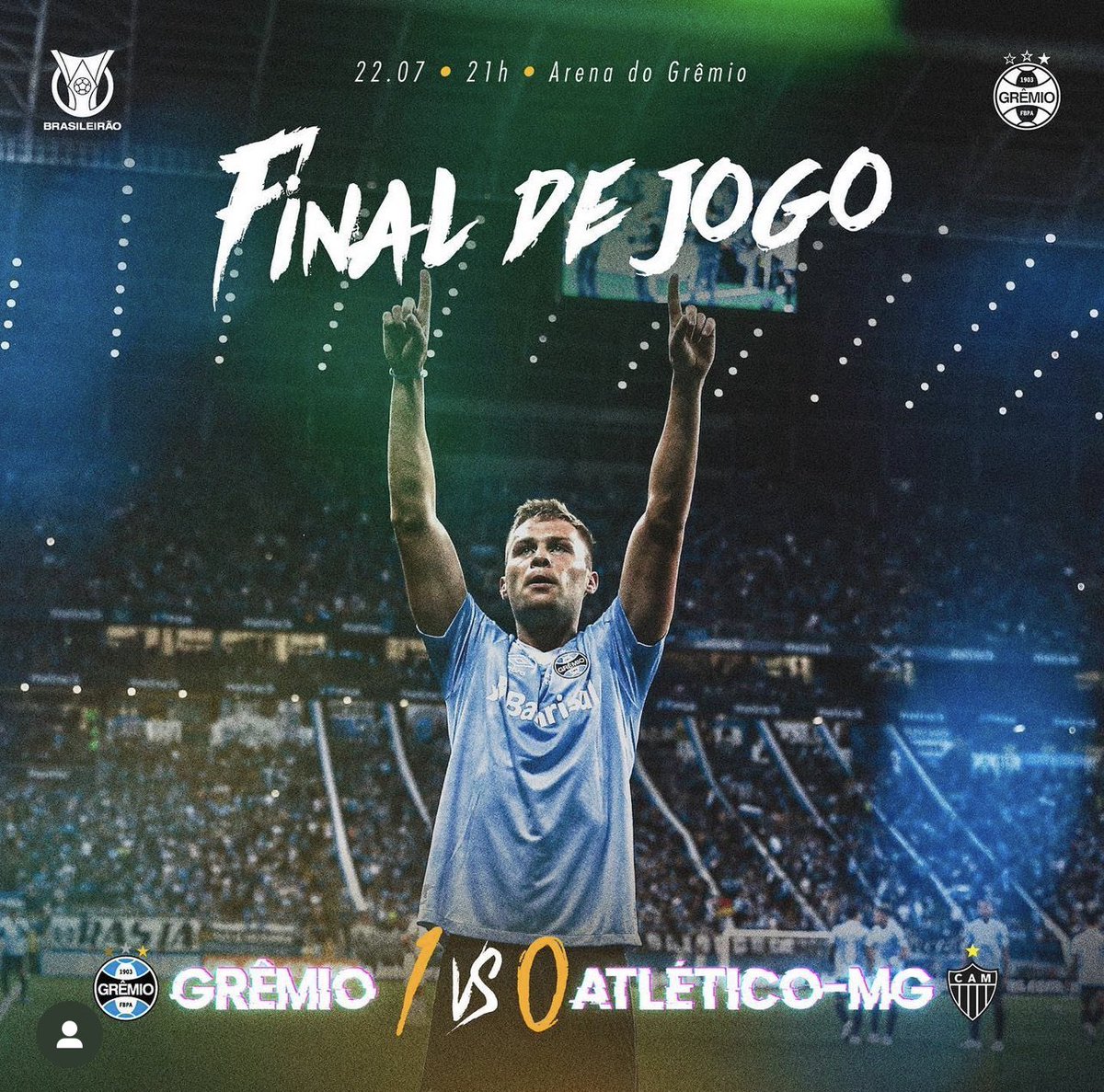 O amor ao clube é proporcional à dedicação que entregamos na nossa função de Diretores das Categorias de Base do Gigantesco <a href="/Gremio/">Grêmio FBPA</a>! Hoje senti orgulho, me emocionei e estou alegre pelo que estamos fazendo pelo tricolor! Que possamos entregar mais e mais. Dalhe, Grêmio 🇧🇼!
