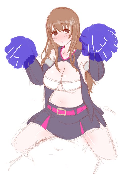 サクッと描いた小結さん 