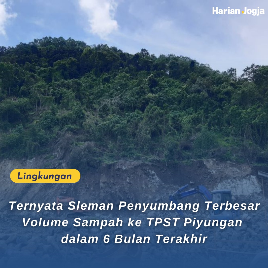 Harian_Jogja's tweet photo. Kabupaten Sleman tercatat menjadi penyumbang terbesar volume sampah yang masuk ke TPA Piyungan selama 2023 sejak Januari hingga Juni.

Mulai hari ini, TPA Piyungan akan ditutup hingga 5 September 2023 mendatang. https://t.co/GE77di3CAZ