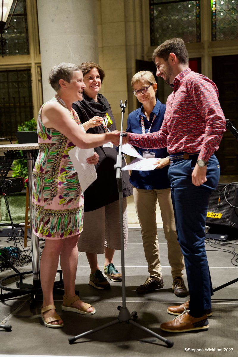 ParasitologiaM's tweet photo. #conference2023 
#Parasite
#Protistologists
#Protistology
IXth ECOP – ISOP joint meeting 2023
Congratulations to the winners of the Outstanding Oral Presentation Award 
Sponsored by @ParasitologiaM @Pathogens_MDPI https://t.co/AhdHSvDfaU