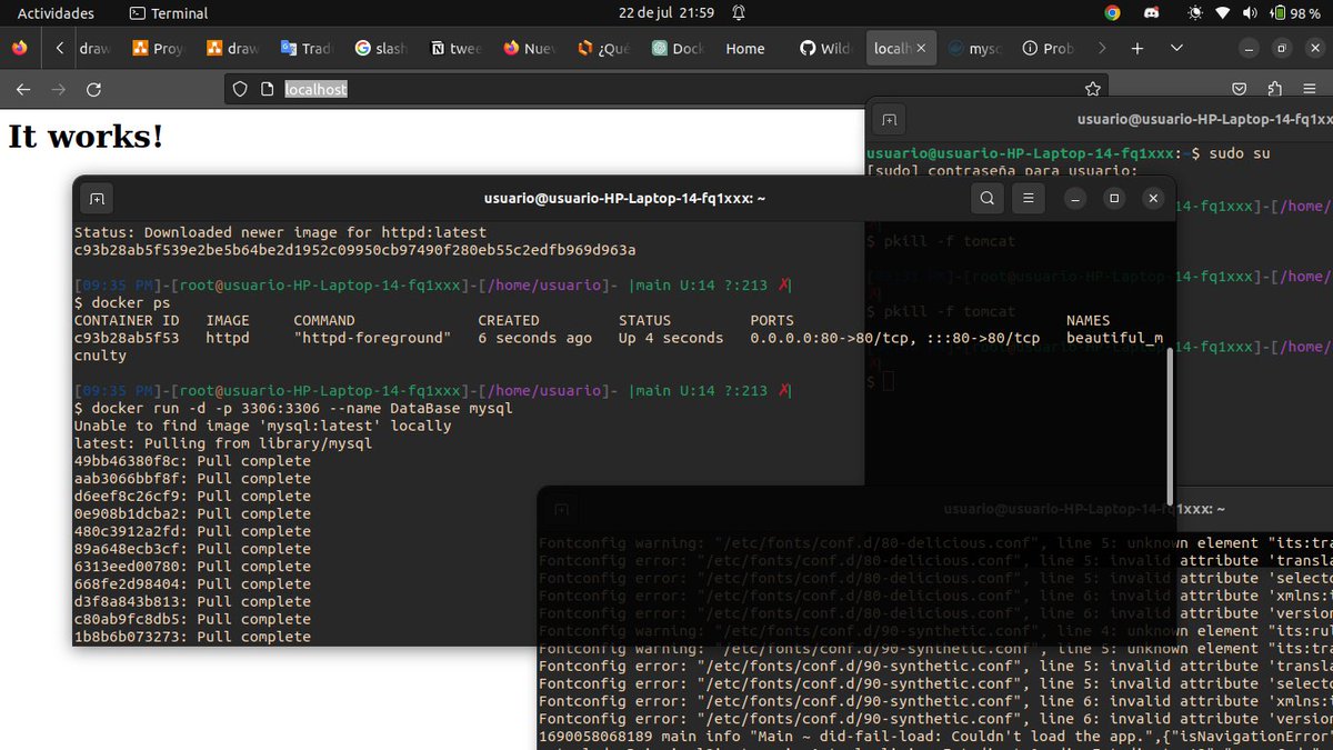 Day 99 Today I delved deeper in Docker! Learn new commands, created ...