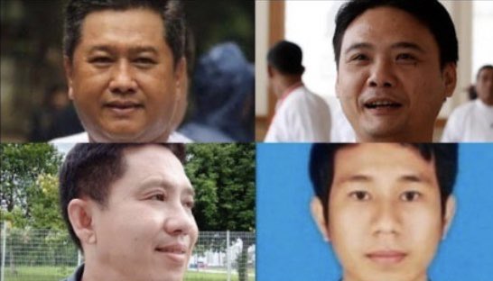 StudentsFFBurma's tweet photo. On this 1st anniversary of military junta’s execution of 4 pro-democracy activists Phyo Zeya Thaw, Kyaw Min Yu @ “Ko Jimmy,” Hla Myo Aung, and Aung Thura Zaw, we remember their sacrifices and those of many other fallen individuals for the revolution.

#WhatsHappeningInMyanmar https://t.co/oTNsNhmWv8