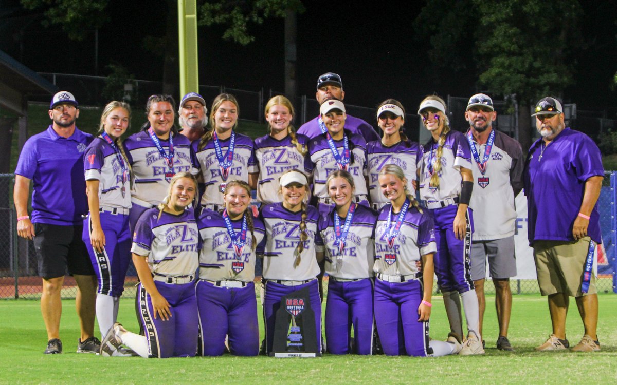 𝘾𝙤𝙣𝙜𝙧𝙖𝙩𝙨 to Louisiana Blazers Elite — Your 2023 #USASoftball 18-Under #GOLDNationals Runner-Up 👏 🥈