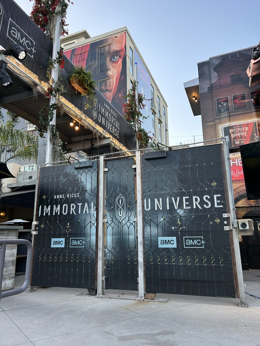 AMCsAnneRice's tweet photo. Thank you to everyone who visited the Street of Immortality and left an offering. May the spirits protect you from those strange disappearances. #ImmortalUniverse #SDCC2023 https://t.co/yimPpFGoHb