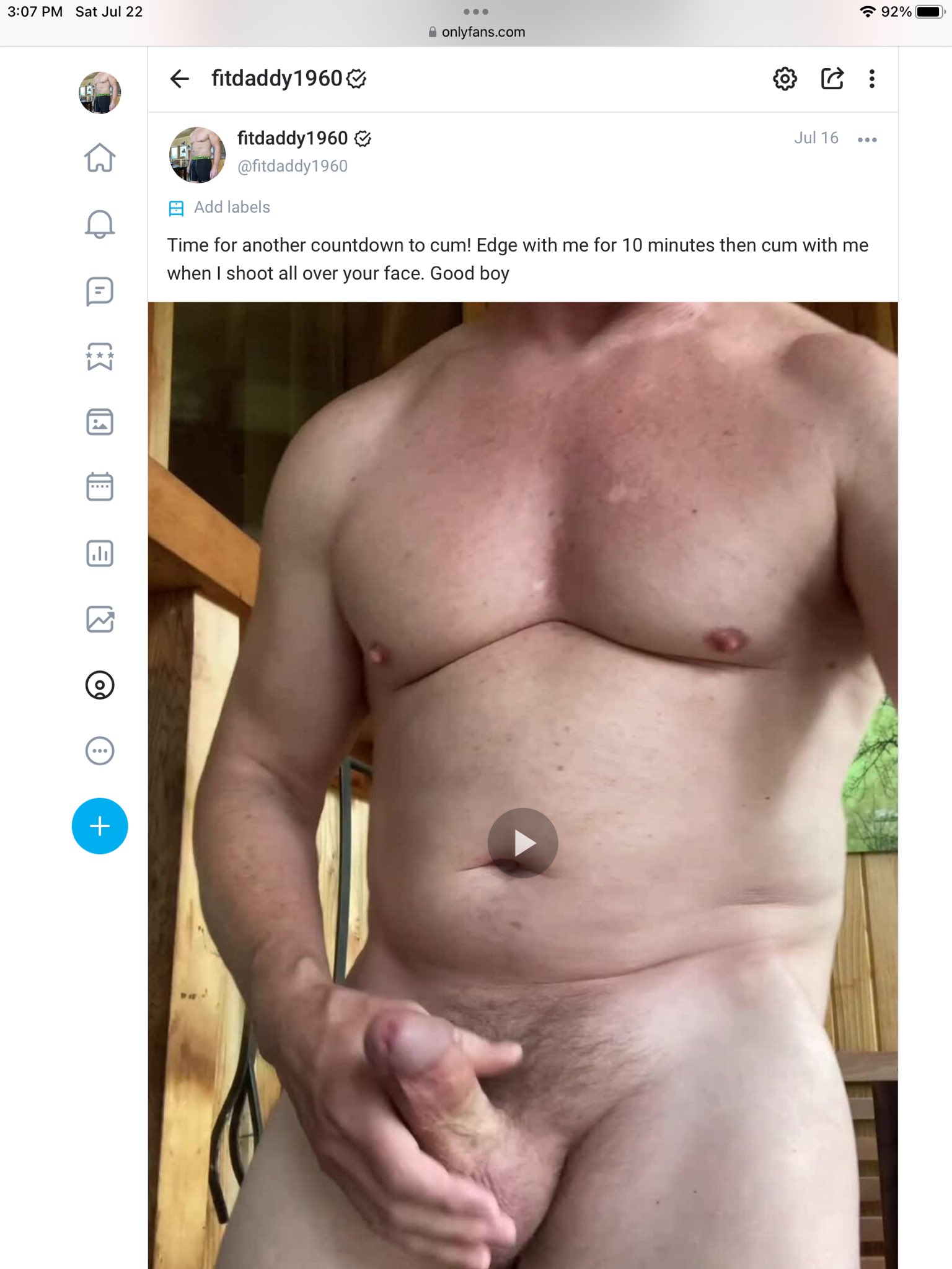 FitDaddy1960 on X: Edge with me then blow a huge load with me  t.coR6TcGCKx5F  X