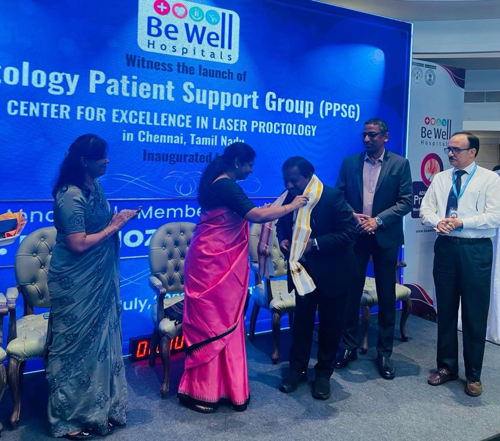 jayalal10's tweet photo. As the Course Director along with BeWell hospital National Laser Proctology course was organised in
Chennai Hotel Savera .Hon.Kanimozhi MP Inagurated the event.Nearly 100 surgeons participated in this two days course. ACRSI president Dr.Nishar joined the event https://t.co/x1au0pXiKz