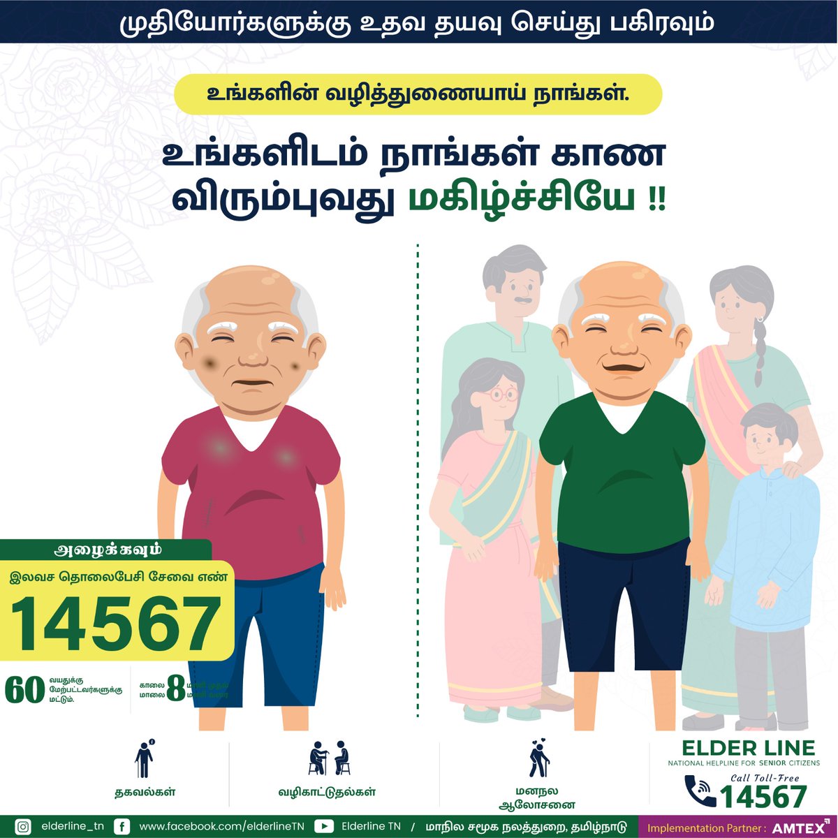 ElderlineTN's tweet photo. #thoughtoftheday #dial14567 #tnelderline #eldercare #saveelders #oldageproblems #elderslifematters #seniorcare #nisd #amtex https://t.co/do2DUsYKhn