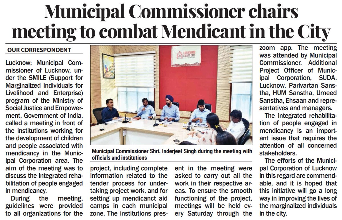 Apar Nagar Ayukta /ACEO Smart cityLucknow (@sdmpankaj) on Twitter photo 