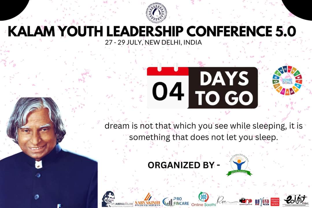 Khwabfoundation's tweet photo. Ohh My God , it's only 4 days to go.
Very excited to meet 300 amazing People in Delhi. 

#kylcupdate #kylc5 #मरने_से_पहले_जीना #khwabfoundationteam #exmlacandidate #कष्टमेव_जयते #tribute2Drkalam #khwabfoundation #aapkaMunnaBhai #internationalconference https://t.co/sjBUl6yqQO