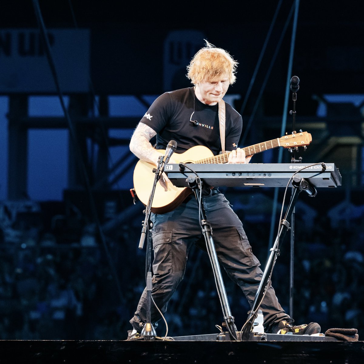 NissanStadium's tweet photo. we’re gonna remember this one for a long, long time. ❤️

@edsheeran https://t.co/1cqQHMAhl6