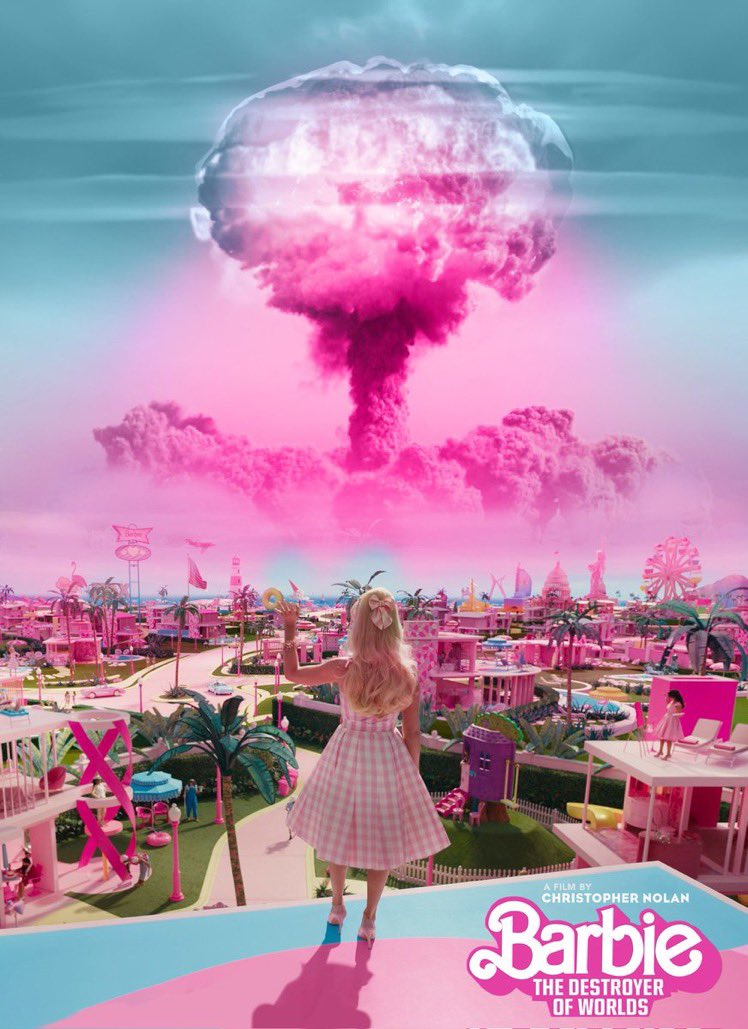 mymixtapez's tweet photo. ‘BARBIE’ had the biggest opening day for a movie at the global box office in 2023.

🎨: @Bosslogic https://t.co/UvSZZLpmfD