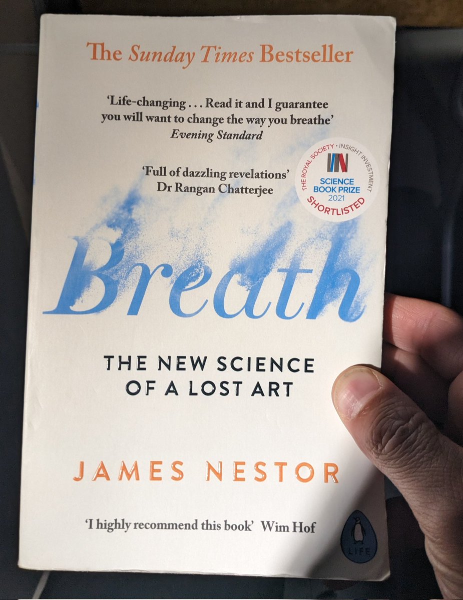 PizzinoMichael's tweet photo. One of the best books I've read in a very long time.
Highly recommend a read 👌
Breathing properly leads to better sleep, clearer thinking, less/no anxiety, ability to train harder and just overall optimum health 💪 https://t.co/yypvzUbyTv