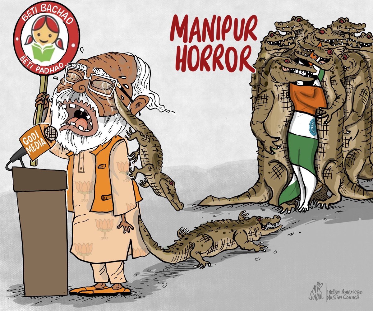 It took 79 days of pain and shame to pierce 56 inch skin ~ The Telegraph 

#ManipurHorror