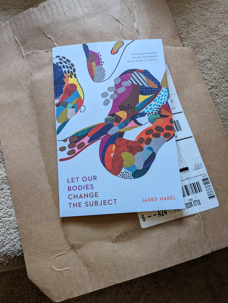 benbarclaywrite's tweet photo. Got mine too! Super excited. @JaredHarel  #poetry https://t.co/a12mbGJZ9e
