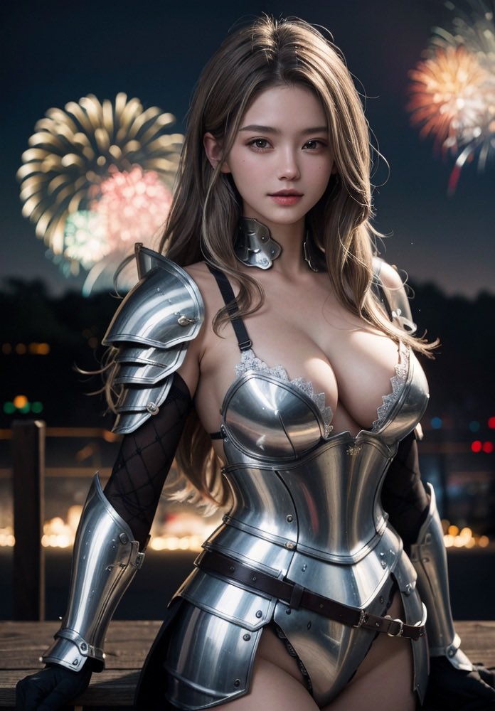 isekai__AI's tweet photo. 今年は花火見た？

Have you seen any Japanese fireworks this year yet?

#AIart #AIgirl https://t.co/h9gls3CJSQ