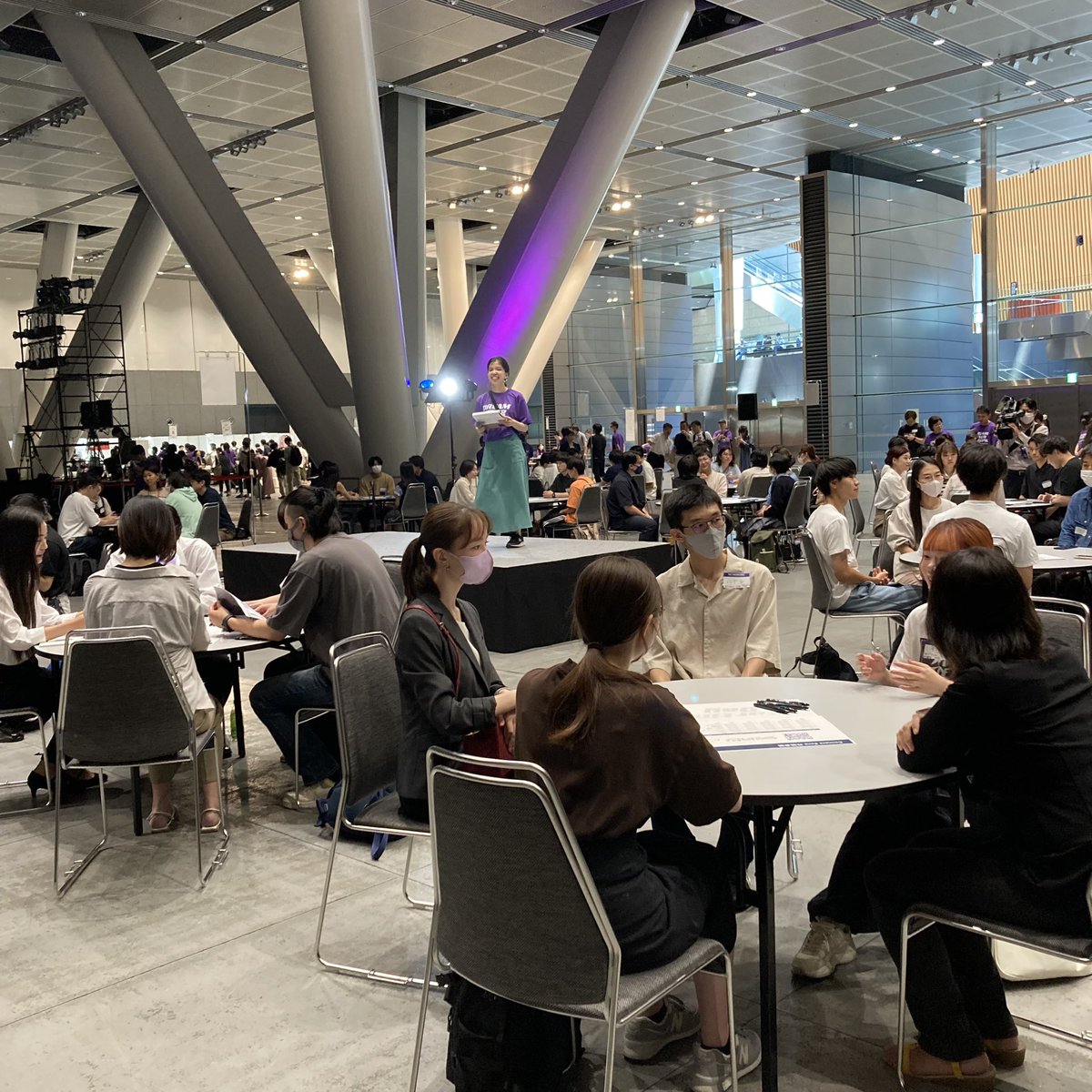 ETIC_NPO's tweet photo. TOKYO STARTUP GATEWAY2023
スターティングデイ!!
CONNECT ZONEも始まりました!
エントリーした起業同期の皆さんが
ランダムな5人1組で交流します。
熱気あふれる自己紹介と
応援されたい!
アイデアが欲しい!
そんな会話が弾んでいます。
#TSG2023 #その夢を眠らせるな
#connectzone https://t.co/QLoAE5YaJB