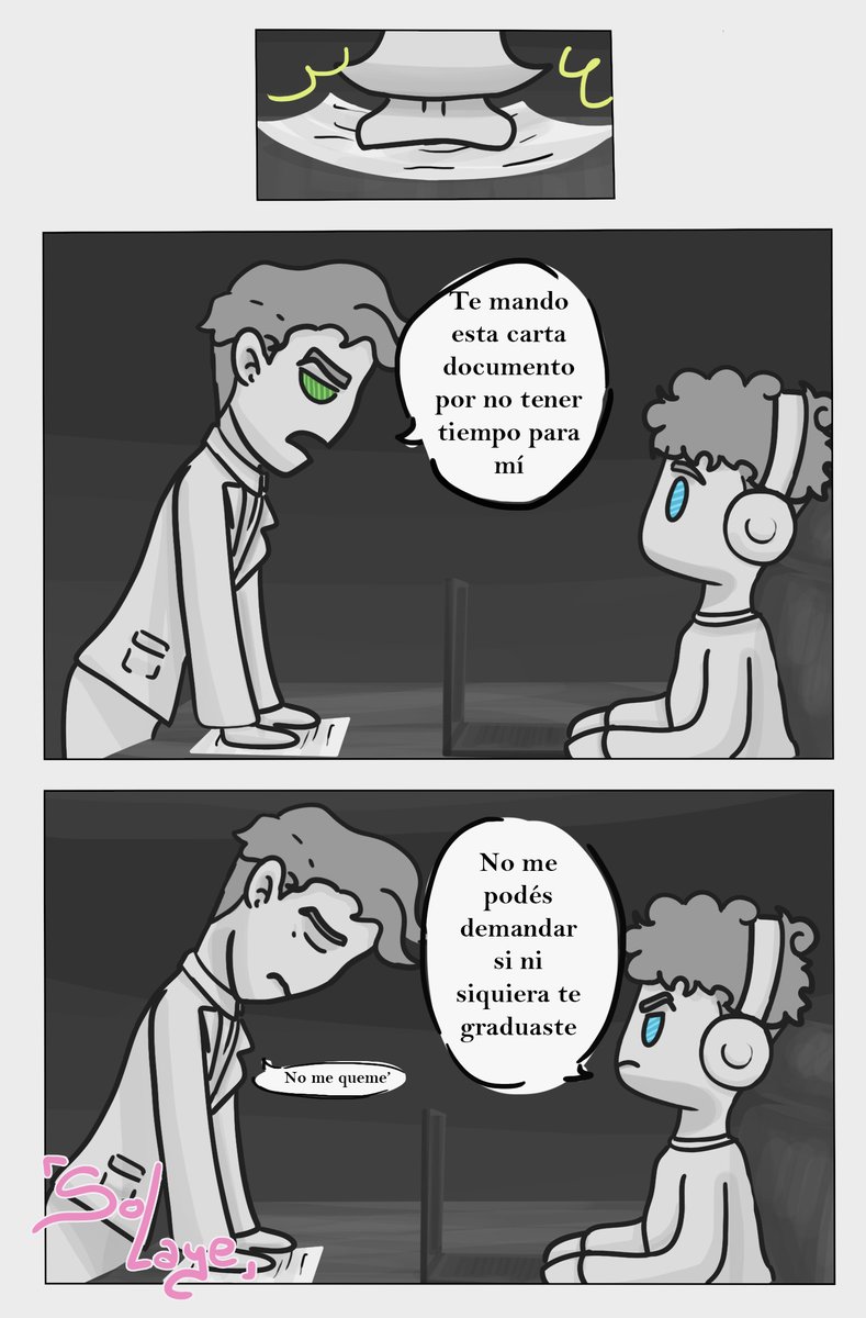SolAyeArg's tweet photo. #MargusWeek
DIA 6: Abogado/Streamer.
Uno q toma medidas desesperadas para tener más tiempos juntos(?
#Margus #MargusArt https://t.co/2DplFu7Ogp