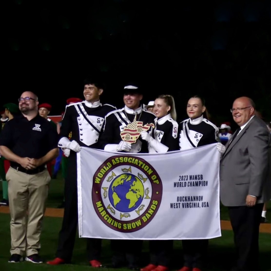 TOUR DAY 4: WAMSB Finals

Wow! What a day! We placed 1st in the WAMSB 2023 World Championship Finals!

We are now SEVEN time World Champions!

#csshowband #stampedeshowband #yycarts #WAMSB2023 #marchingband #marchingchampionships #WAMSB