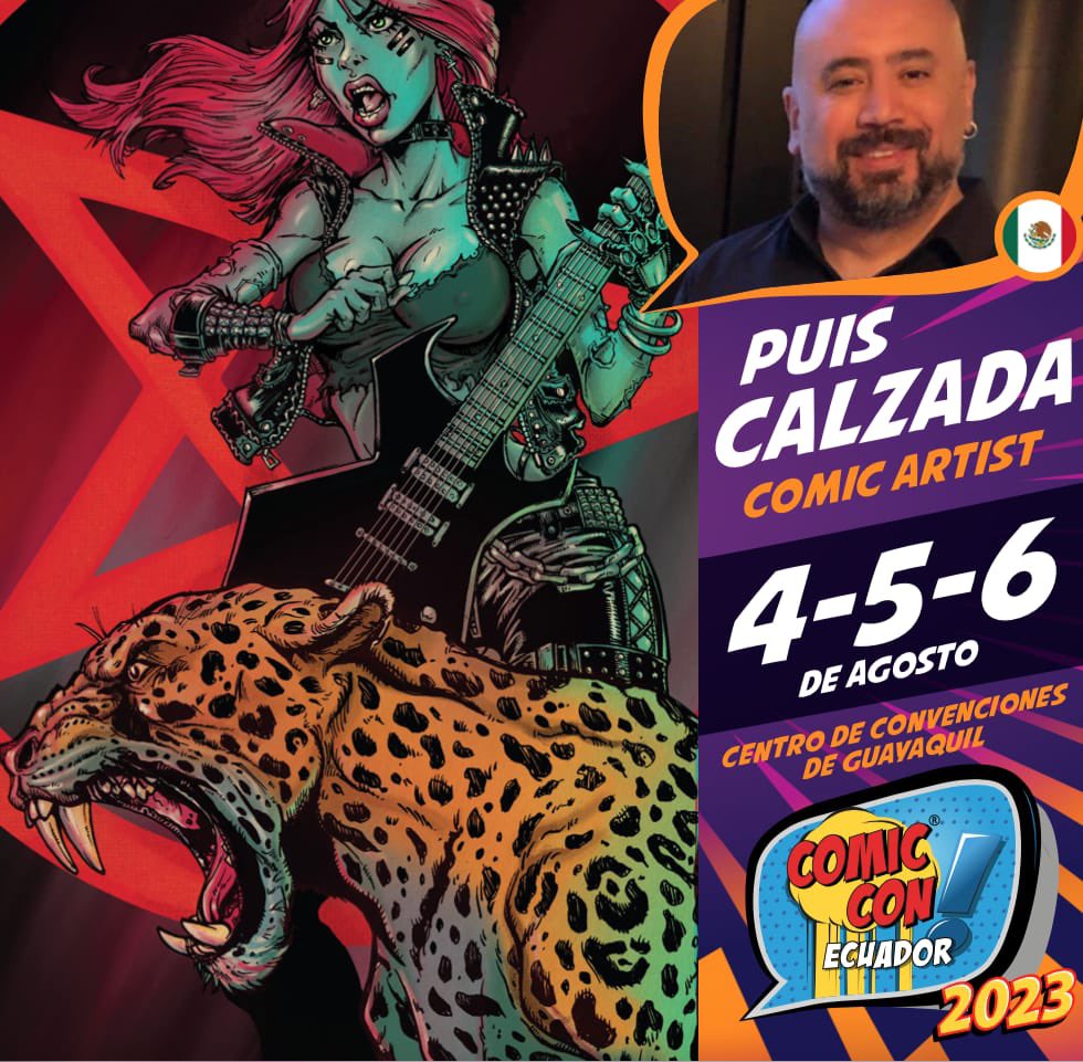 Ya estamos muy cerca de la Comic-con Ecuador! Allá nos vemos!!!
#comicconecuador #comiccon #comicshow #artistalley #comicshow #puishorrorartist #puiscalzadaart