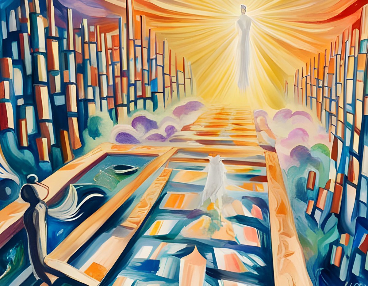 Name : Great Awakening for Humanity
Style : Gouache , watercolor

objkt.com/asset/KT1DendK…

Thank you and be in the light❤️✨

#NFT #Shill #tezos #tezosnft #CleanNFT #NFTartists #NFTsales #NFTs #gouache  #Watercolor #soul #awakening