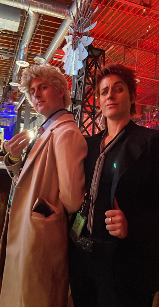 An ineffably good cosplay #GoodOmensSDCC