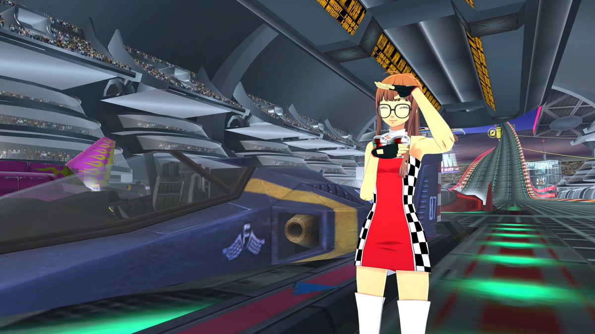 FutabaWanders's tweet image. "She steps right out on the dangerous track ♪
Stunning skyscrapers lining the perilous path ♫"

Starting to realize that maybe these guys can go super duper fast because they've practiced for years, not because it's easy! I barely made it halfway on my first try!