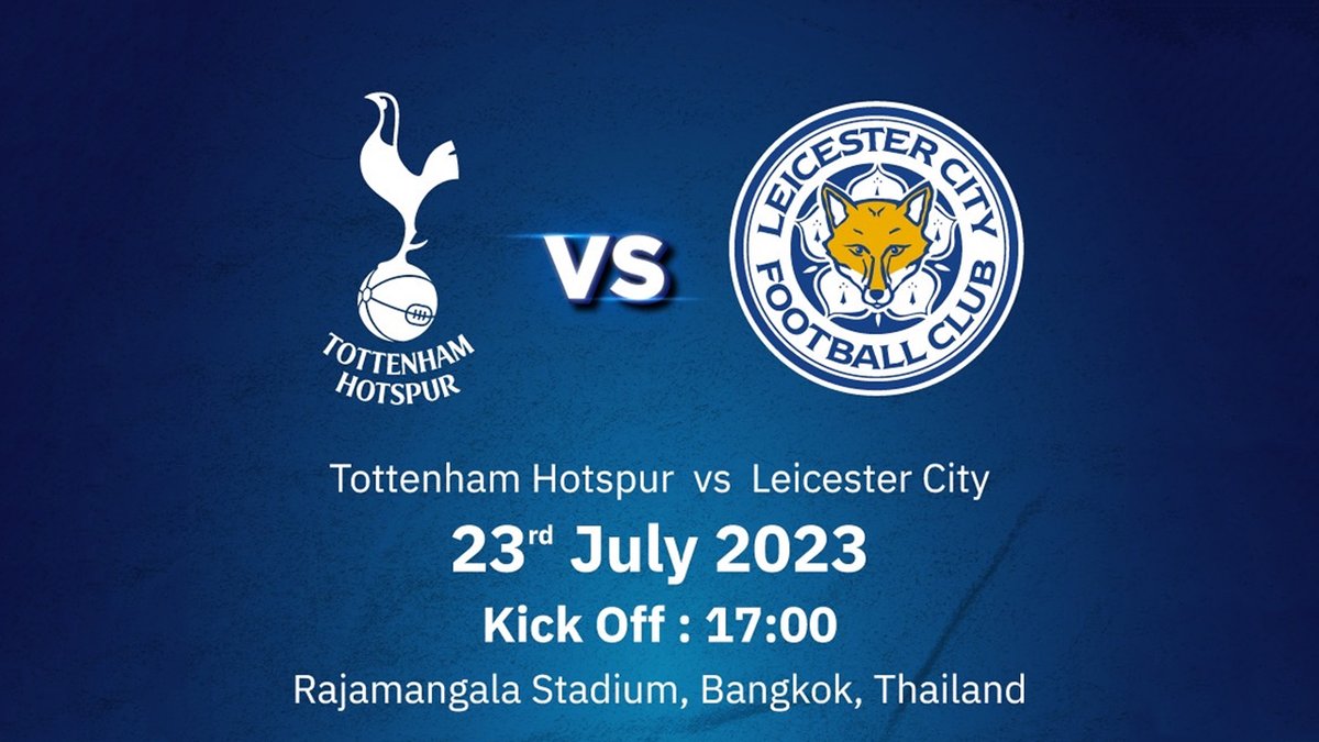 Leicester City vs Tottenham Full Match 23 Jul 2023